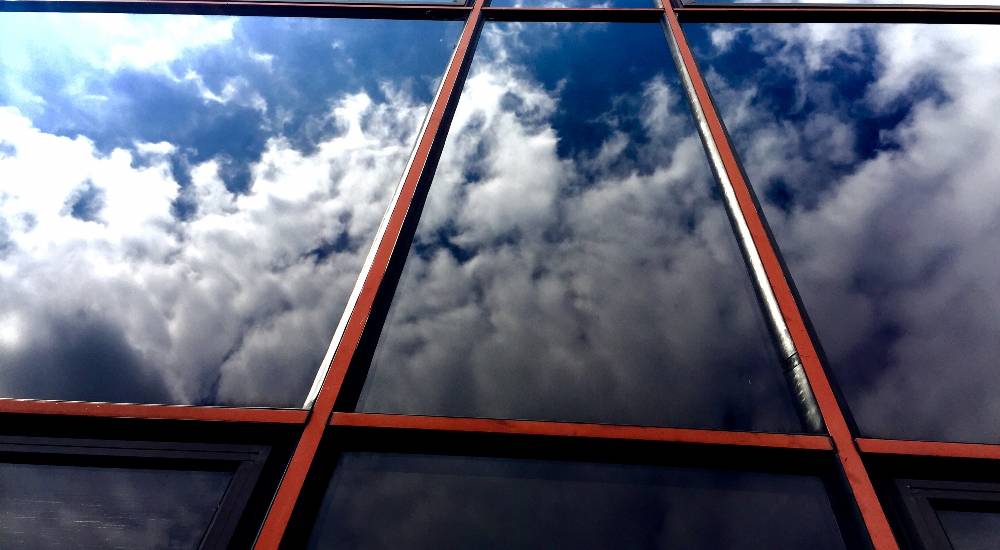 Curtain wall, roof repair and office, warehouse conversion, Crawley